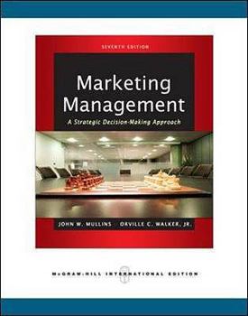 Paperback Marketing Management: A Strategic Decision-Making Approach Book