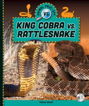 Library Binding King Cobra vs. Rattlesnake Book