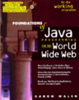 Paperback Foundations of Java Programming for the World Wide Web with CD-ROM Book