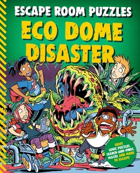 Paperback Escape Room Puzzles: Eco Dome Disaster Book