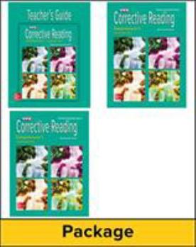 Hardcover Corrective Reading Comprehension Level C, Teacher Materials Package Book