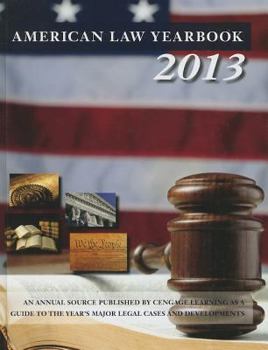 Hardcover American Law Yearbook: A Guide to the Year's Major Legal Cases and Developments Book