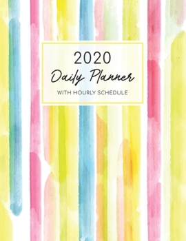 Paperback 2020 Daily Planner with Hourly Schedule: To Do List Planner Notebook - Checklist Journal - Appointment Book - Minimalist Notebook - Goals Journal Book