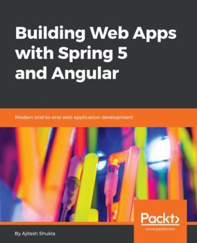 Paperback Building Web Apps with Spring 5 and Angular Book