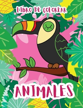 Paperback Animales: libro de colorear [Spanish] Book