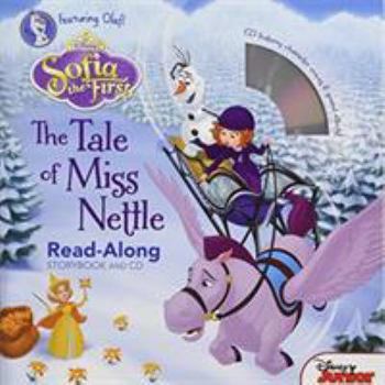 Paperback Sofia the First: The Tale of Miss Nettle [With Audio CD] Book