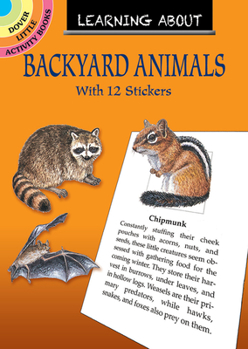 Paperback Learning about Backyard Animals Book