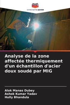 Analyse de la zone affectée thermiquement d'un échantillon d'acier doux soudé par MIG (French Edition)