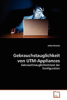Paperback Gebrauchstauglichkeit von UTM-Appliances [German] Book
