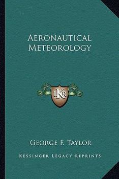 Paperback Aeronautical Meteorology Book