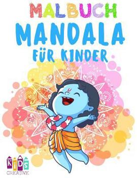 Paperback Mandala Malbuch f?r Kinder 3-5 Jahre alt Einfache Mandalas: Pinguine, K?he, Hunde, V?gel, Autos, Eichh?rnchen, Kaninchen, Katzen, Affen, Basketball, K [German] Book