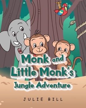 Paperback Monk and Little Monk's Jungle Adventure Book