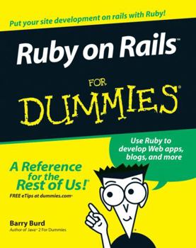 Paperback Ruby on Rails For Dummies Book