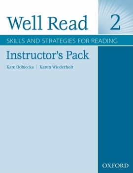 Paperback Well Read 2 Instructor's Pack: Skills and Strategies for Reading [With 2 CDROMs] Book