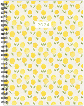 Spiral-bound Citrus Grove 2024 6.5 X 8.5 Softcover Weekly Planner Book