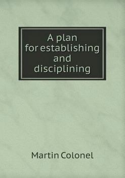 Paperback A plan for establishing and disciplining Book