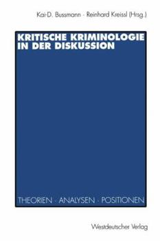 Paperback Kritische Kriminologie in Der Diskussion [German] Book