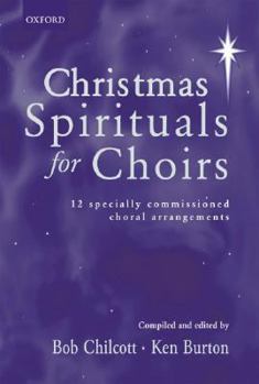 Paperback Christmas Spirituals for Choirs: Vocal Score Book