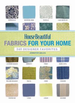 Hardcover House Beautiful Fabrics for Your Home: 340 Designer Favorites Book