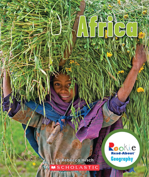 Paperback Africa (Rookie Read-About Geography: Continents) Book