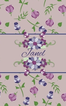 Paperback Janel: Small Personalized Journal for Women and Girls Book