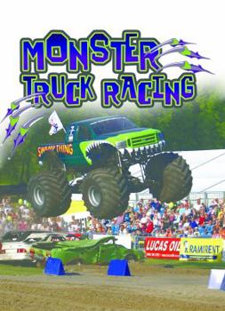 Library Binding Monster Truck Racing Book