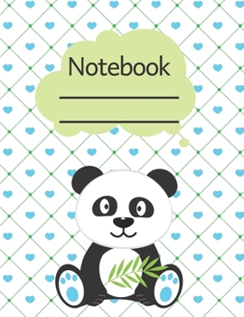 Notebook: Lined Notebook Journal - 120 pages - Standart (8.5 x 11 inches) Panda Edition