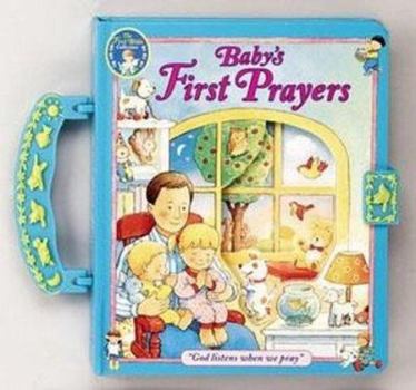 Hardcover Baby's First Prayers [With Handle and Clasp] Book