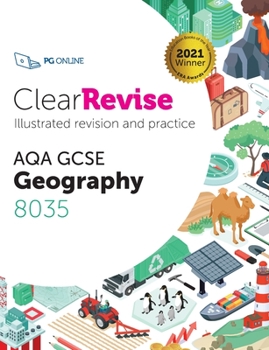 Paperback ClearRevise AQA GCSE Geography 8035 [Large Print] Book