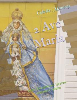 Paperback 2 Ave Maria: pour Baryton ou Mezzo-soprano & piano [French] Book