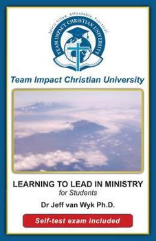 Paperback Learning to lead in ministry for students Book