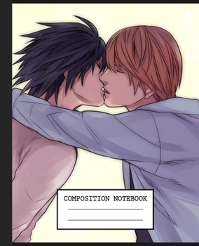 Notebook: Anime Death Note Soft Glossy Cover Graph Paper Pages Book 7.5 x 9.25 Inches 110 Pages