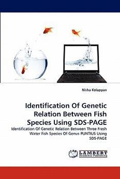 Paperback Identification of Genetic Relation Between Fish Species Using Sds-Page Book