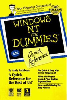 Paperback Windows NT 4 for Dummies: Quick Reference Book