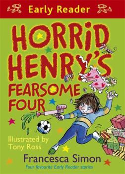 Paperback Horrid Henry's Fearsome Four Book