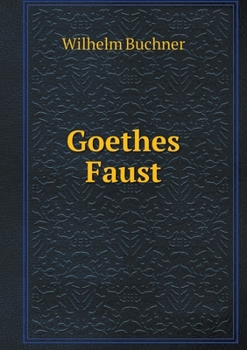 Paperback Goethes Faust [German] Book