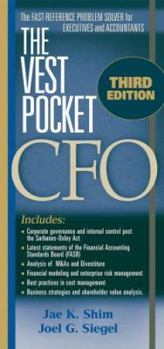 Paperback The Vest Pocket CFO Book