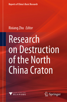 Hardcover Research on Destruction of the North China Craton Book