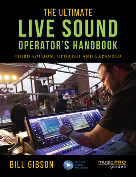 Paperback The Ultimate Live Sound Operator's Handbook Book