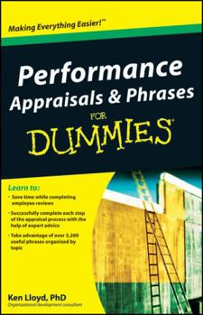 Paperback Performance Appraisals & Phrases for Dummies Book