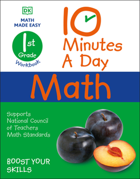 Paperback 10 Minutes a Day Math, 1st Grade Book