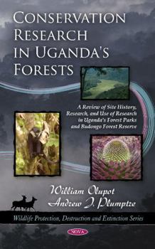 Hardcover Conservation Research in Uganda's Forests Book