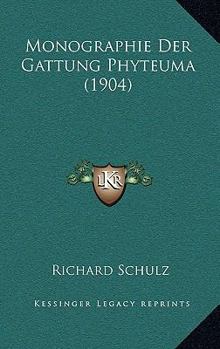 Paperback Monographie Der Gattung Phyteuma (1904) [German] Book