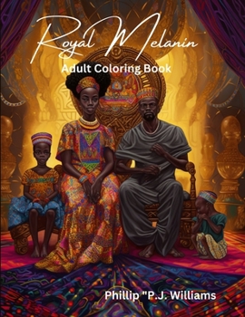 Paperback Royal Melanin: Adult Coloring Book