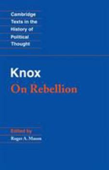 Paperback Knox: On Rebellion Book