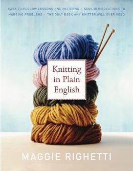 Paperback Knitting in Plain English Book