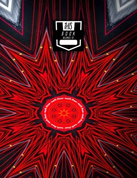 Paperback Notebook: Tail Star- College Ruled, Lined, Large Notebook Book