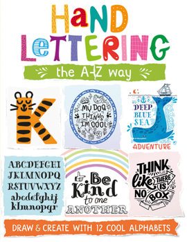 Paperback Hand Lettering the A-Z Way Book