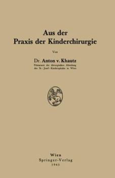 Aus Der Praxis Der Kinderchirurgie