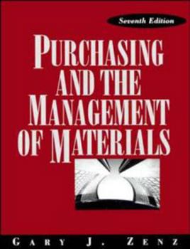 Paperback Purchasing and the Management of Materials Book